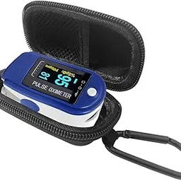 DailyU Travel Case for Easy@Home Fingertip Pulse Oximeter SpO2 Blood Oxygen Saturation Meter and Heart Rate Monitor(CASE ONLY)-picture-19