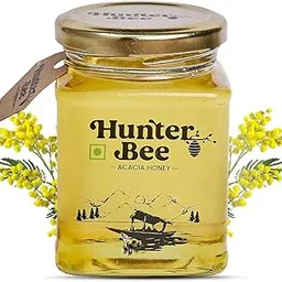 Hunter Bee |Kashmir Acacia Honey|340g |Raw and Pure|Natural and Original|No Added Sugar|Fresh Acacia Honey|Unprocessed Honey| Boost your Digestion & Energy-picture-10