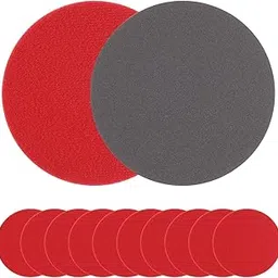 PATIKIL Bowling Sanding Pads, 12Pack P1000 Polishing Bowling Grits Kit Bowling Ball Surface Pads Bowling Shammy Seesaw Pad for Different Texture Bowling Balls-picture-31