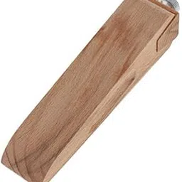 2xWooden Sandpaper Holder Leather Polishing Tool for Belt Saddle-picture-29