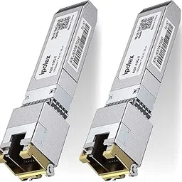 1.25/2.5/5/10G SFP+ to RJ45 Transceiver, 10GBase-T Copper SFP+ Module, 10G-T RJ45 Transceiver Compatible for Cisco SFP-10G-T, Ubiquiti F-RJ45-10G, Mikrotik, Netgear, TP-Link, D-Link and More, 2 Pack-picture-14