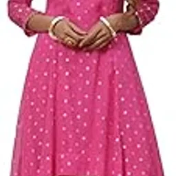 biba Women Art Silk Asymmetric Kurta Set-picture-25