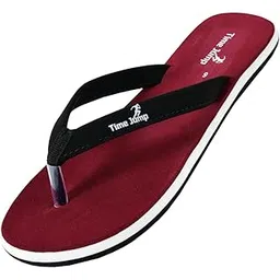 time jump Flip Flops for Women, Comfort Cushioned Footbed with Chevron Grip Sole-picture-32