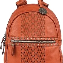 kompanero Genuine Leather Backpack (B-13426-Sage)-picture-39