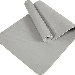 HEAVENGLOW Exercise Yoga Mat Lightweight Comfort Non Slip for Travel Gym Mat Exercising Grey 183x68x0.8cm-Sporting Goods-Fitness, Running & Yoga-Fitness Equipment & Gear-Exercise Mats-1 Yoga Mat-picture-35