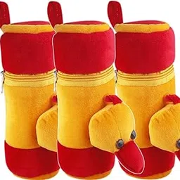 Ssimpex Soft Plush Baby Bottle Cover | Cute Feeding Bottle Holder | Warm Insulated Bottle Cover for Newborns & Toddlers | Multicolour Pack3 (263-picture-23