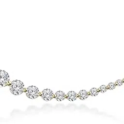 minutiae Pendant Necklace With Round Cut Solitaire Austrian Cubic Zirconia Diamond For Women And Girls With Extendable Chain Fashion Jewelry-picture-37