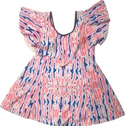 Ladies Swimming Costume, Swimwear, Floral Swimsuit, Ruffle Swim Dress, Beachwear for Women Multicolour-picture-19