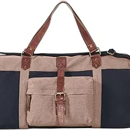 mona b 30L Travel Duffle Bag for Men and Women with Adjustable Shoulder Strap - Navy-picture-41