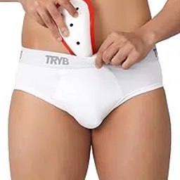 tryb Men's Sports Underwear | Stretchable Active Supporter Briefs with Pouch for Abdominal Guard for Cricket, Running and Gym| Quick Dry, Moisture Wicking | Athletic Innerwear Brief-picture-28