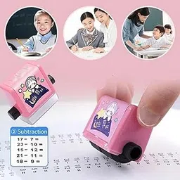 VGRASSP Subtraction Mathematics Exercise Subtract Assignment Roller Stamp for Teachers Parents and Kids - Excellent Educational Aid to Accelerate Learning-picture-13