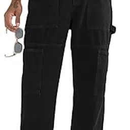 Men Mid Rise Denim Solid Straight Fit Jeans|Straight Fit Jeans – Regular Fit | Classic Denim Pants | Everyday Casual-image-10