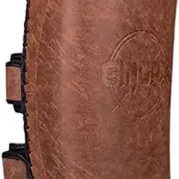 THE STYLE SUTRA Boxing Kick Pad with Straps Equipment Punching Pad for Muay Thai Workout MMA Brown-picture-22