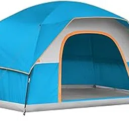 Tent 3/4/6/8 Person Camping Tents, Waterproof Windproof Family Dome Tent with Rainfly, Large Mesh Windows, Wider Door, Easy Setup, Portable with Carry Bag-picture-26