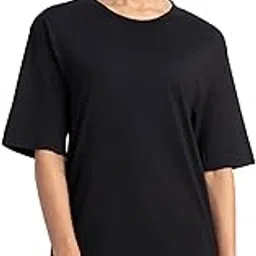 jockey A156 Women's Super Combed Cotton Oversized T-Shirt with Drop Shoulder Styling-picture-32