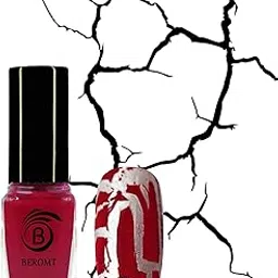 Beromt Lightning Crackle Nail Polish, Vegan-Friendly, Non-Toxic, Safe Fast Dry, Nail Art, Gel Effect, Smooth cracked texture, Lustrous, Best High-Shine, Bright Crackle Nail Polish, 10ml-9006-picture-49