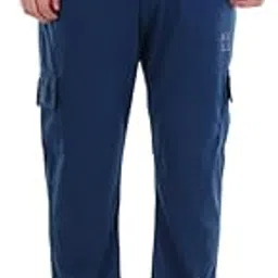 navii Men's Cargo Track Pant Lower | Multi Pockets Lycra Stretch Fabric | Comfortable & Stylish Cargo Track Pant for Men-picture-16