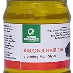 Future Organics Kalonji Hair Oil 100 Ml - Black Seed Oil For Hair Growth Hair Fall Control-picture-27