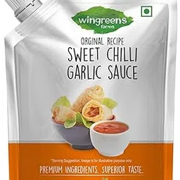 Wingreens Farms Sweet Chilli Garlic Sauce, 180/200 g | Nozzle Pack-picture-16