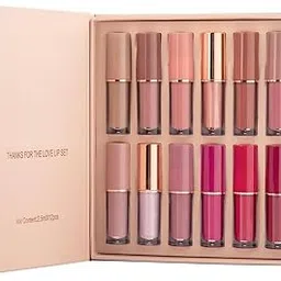 K.Y.L.Plus Lipstick Set of 12 Matte Velvet Mini Liquid Lipstick Set for Women - Long Lasting, Waterproof Lip Gloss Combo-picture-19