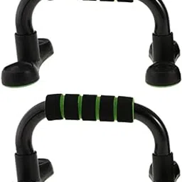 ATORSE 1 Pair Steel Push up Bars Chest Muscle Pushup Stands with Foam Grips Black-picture-16