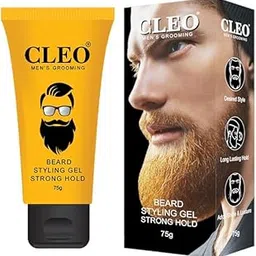 Cleo Beard Styling Gel - Strong Hold 75g-picture-55