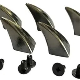 Enakshi® 2x5 Pieces Horn Shape Screw Back Rivets Stud Spikes for Leather Craft Gray|Crafts | Leathercrafts | Leathercraft Accessories | Studs, Rivets & Tacks-picture-31