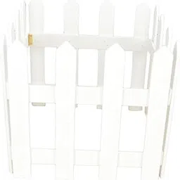 LICHTS®Picket Fence Décorative Sturdy Wooden Garden Fence for Garden Yard Pool Lawn White Height 30cm|Home & Garden | Yard, Garden & Outdoor Living | Garden Fencing | Fence Panels-image-11