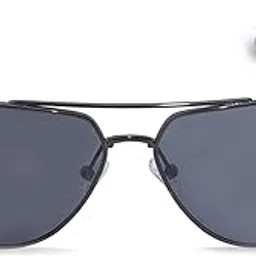 fastrack Men's 100% UV protected Black Lens Pilot Sunglasses-picture-35