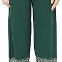amante Solid Below Knee Mid Rise Capri Sleep Bottom-picture-40