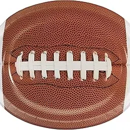 Creative Converting Touchdown Time Oval Plates, 10" x 12", Multi-color-picture-65