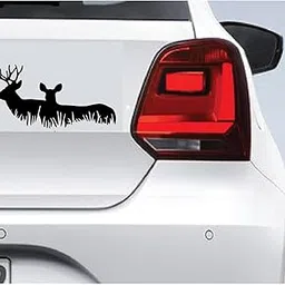 LEGZINO Animal Deer Car Sticker and Other Vehicle 19 נ9 CM Black-picture-11