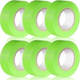 SINGHAL Flagging Tape Lime 1 Inch width 300 feet Length for marking and flagging various areas | Highly Visible (Combo Pack of 6)-picture-17