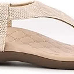 soultouch Aria Slippers for Women, Comfortable Sandal with Arch Support, Acupressure Orthopedic Slippers for Womens Helps in Reduce Pressure on Feet, EVA Midsole Footbed, PU Upper & Padded Linings-picture-38