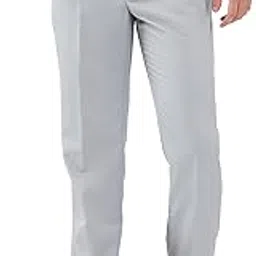 park avenue Men's Regular Fit Structure Pattern Polyester Blend Flat Front Formal Trouser-picture-42
