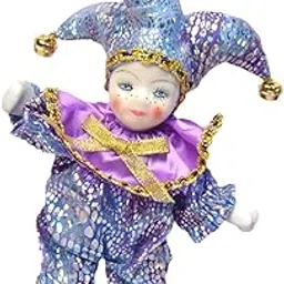 Porcelain Triangel Doll Crafts Vintage Doll Figurine for Christmas Festivals-picture-18