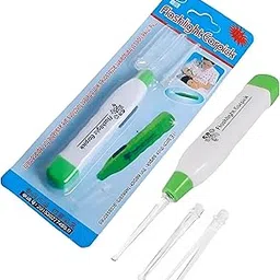 Ear Wax Removal Tool with LED Light, 3 Interchangeable Tips, Storage Compartment, 8 cmEar Wax Remover with LED Flashlight | Ear Pick Tool with 3 Interchangeable Tips | Ear Cleaning Tool for Kids & Adults | Extra Storage | Safe & Precise Curette-picture-29
