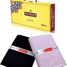 jhabak's Unstitched Polyester Checkered Shirt & Trouser Fabric - 2.25 Meter Shirt Cloth - 1.20 Meter Pant Piece-picture-18