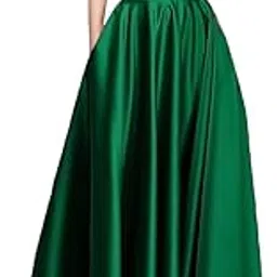 massaya Silk Fabric Full Length Skirt 678-picture-17