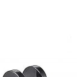 pdy fashion Stainless Steel Black Piercing Kaju Clip on Screw Bali Stud Ear rings set Earring Pierced Earrings for men boys boyfriend girls kids PACK OF 2-picture-37