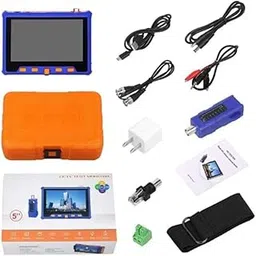 HD CCTV Camera Tester with 5" 1080p Monitor, Multi-Format Compatibility, UTP Cable & PTZ Control-picture-58