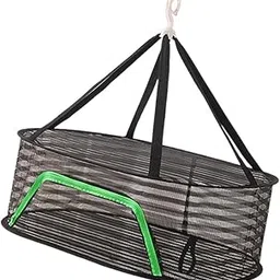 THE STYLE SUTRA Outdoor Hanging Drying Net Sturdy Multifunction for Tea Tableware Dried Fish Single Layer image 1