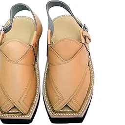 Peshawari Sandal Kaptan For Men - BEIGE-picture-46