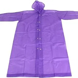secret desire Long Raincoat Rain Cape Comfortable Rainwear Waterproof Reusable Rain Jacket Adult Purple Raincourt|Rain Coat|Rain Coat Cum Sweater|Wild Craft Rain Coat|Rain Coat For Rider-picture-51