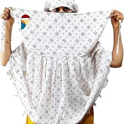pracharan Cotton Innovative Stylish Printed Pattern Fancy Scarf With Sun Protection Cover Face Cotton Driving Scarf for Women and Girls-picture-40