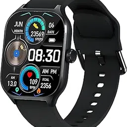 GameSir H9 Smartwatch with Long Battery Life, 2.01" High-Resolution Screen, Bluetooth Calling, IP68 Waterproof, TFT Display, Luxury Design for Men & Women (Black)-picture-14
