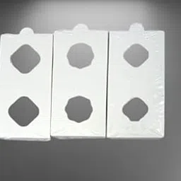 Cardboard Coin Collecting Holders for Coin Collection 5+10 Paisa and Half (1/2) 1 & 2 Rs Anna Special Coin Holder Each Size 25 (75 Nos) image 1