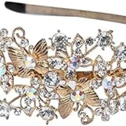 baal Decorative Stone Headband/Hair Band for Girls and Women Ideal for Hair Styling Kanjak Gift Items (Set of 2)-picture-29