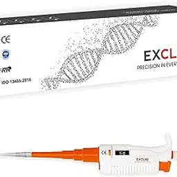 EXCLIQ FINE Pipette (100-1000ul) Micropipette Variable Volume, with Callibration Certificat//Lab Pipette/Precision Pipette/Laboratory Pipette/High-Accuracy Micropipette - Pack of 1-picture-28