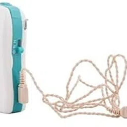 AUDITECH® F-16P Ear Machine Hearing for Old Age/Ear Hearing Machine/Ear Sound Amplifier/Hearing Amplifier Aid Sound Enhancement Wired Box In the Ear Pocket Hearing Aid (Blue, White)-picture-12